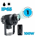 Projektor LED- Rotacja Obrazu- 100W