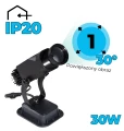 projektor led wewnetrzny statyczny 30w obiektyw powiekszony obraz 30st.webp